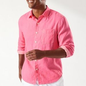 Linen Tommy Bahama Long Sleeve XXL